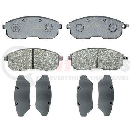 ACDelco 17D653AM Disc Brake Pad Set Front Brake Pad Set