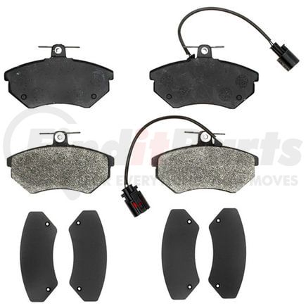 17D684AM by ACDELCO - PAD KIT FRT (B)