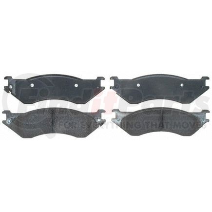 17D702C by ACDELCO - Disc Brake Pad Set