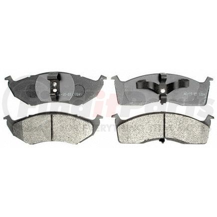 17D730AM by ACDELCO - PAD KITFRT DISC BRK