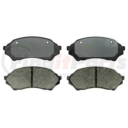 17D798 by ACDELCO - PAD ASMFRT DISC BRK <SPL