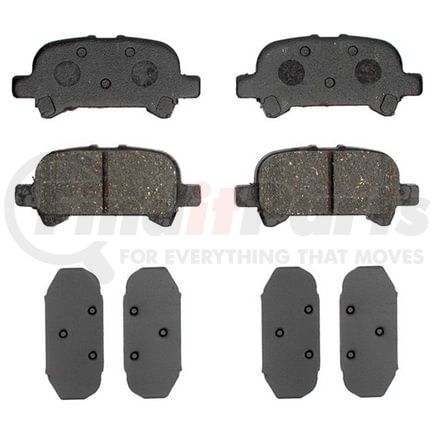 17D828C by ACDELCO - PAD KIT R (GSMP)