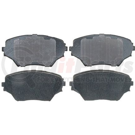 17D862 by ACDELCO - Front Brake Pad Set