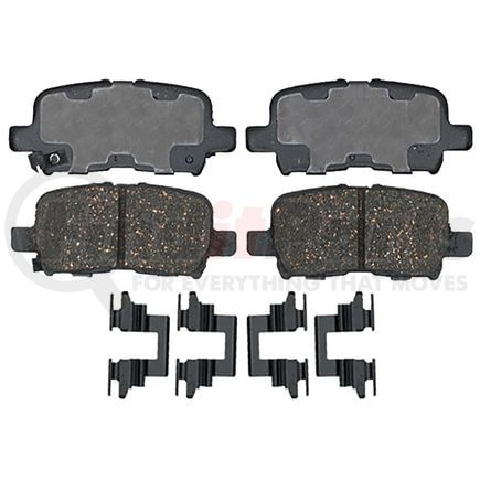 ACDelco 17D865 Disc Brake Pad Set Organic Rear Di (B)