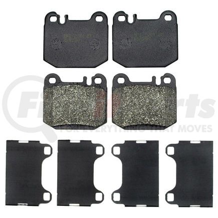 17D874M by ACDELCO - Disc Brake Pad Set