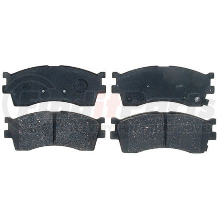 17D889C by ACDELCO - Front Brake Pad Set