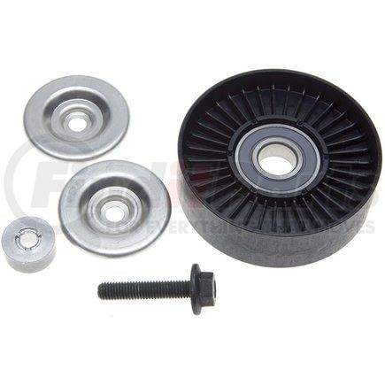 ACDelco 36235 Accessory Drive Belt Idler Pulley Idler Pulley with Bolt, 2 Dust Shields, and Spacer