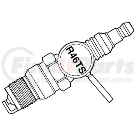 R46TS by ACDELCO - SPARK PLUG