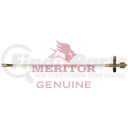 3137300CP2 by MERITOR - Auxiliary Dual Check Port Hose - 17 in. Length, Inside Tire