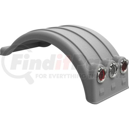 10001627 by MINIMIZER - Double Deuce Single Fender Galvanized (Light Box)