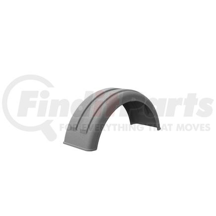 10001762 by MINIMIZER - Single Fender for 16.5 Tire Galvanized