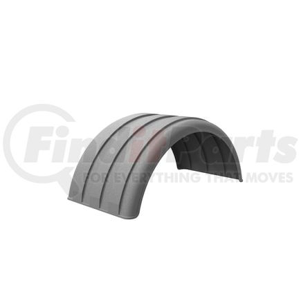 10001772 by MINIMIZER - Dual Fender for 19.5 Tire Galvanized