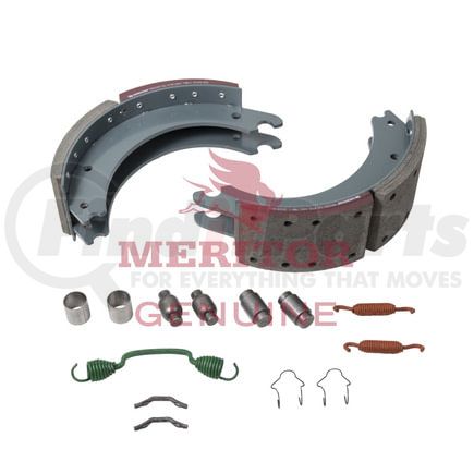 KSMA23014720QP by MERITOR - Drum Brake Shoe Kit - 16.50" Brake and 5" Brake Shoe Q+ Series