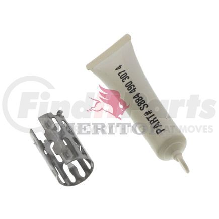 M955458 by MERITOR - ABS Wheel Speed Sensor Wiring Harness Clip - ABS Sensor Clip