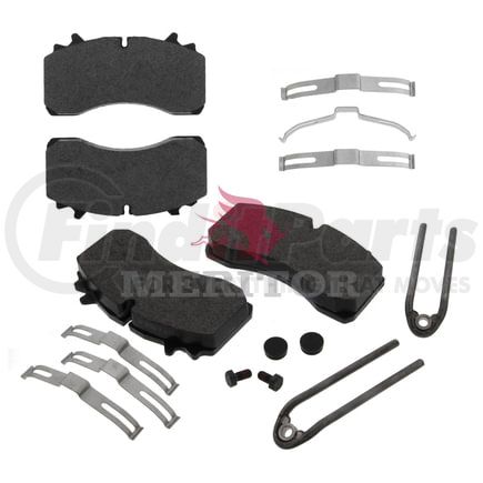MMD1777AG by MERITOR - Disc Brake Pad Kit - Adb Pad Kit Maxxus - 9310 Friction