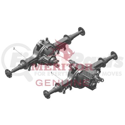 RT46160NCNN1642410 by MERITOR - Drive Axle Assembly, Tandem Drive Unit