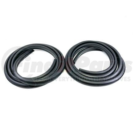 Fairchild KD3069 Door Opening Trim Seal Rear Door Seal on Body Kit for 2005-2010 Jeep Grand Cherokee (55399018AB R)
