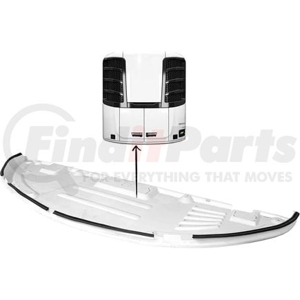 TRTK903673 by TORQUE PARTS - Trailer Refrigeration Unit Bottom Pan - For Thermo King Reefer S600, S700, C600, C600M