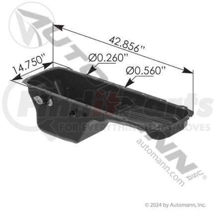 802.62971 by AUTOMANN - OIL PAN MACK MP7 VOLVO D11