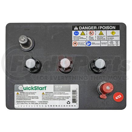 QS-16 by QUICK START PRODUCTS - QuickStart Interstate Flooded Battery Group 1