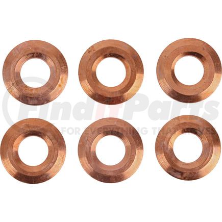 D11176-17010 by DIPACO - DIPACO D11176-17010 NEW FUEL INJECTION NOZZLE SEAT GASKET (PACK OF 6)
