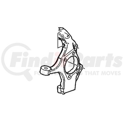 19208803 by GM - Steering Knuckle