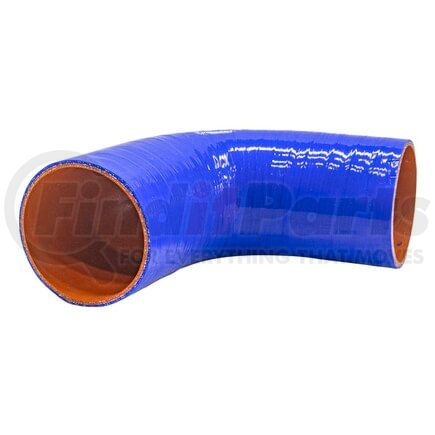 2745B by VIBRANT PERFORMANCE - 4 Ply 90 Degree Elbow; 3.5 in. I.D. x 3.5 in. Leg Length; Blue;