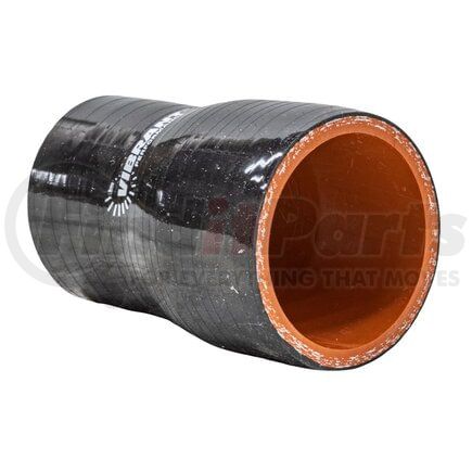 2762 by VIBRANT PERFORMANCE - 4 Ply Reducer Coupling; 1.5 in. x 1.75 in. x 3 in. Long; Black;