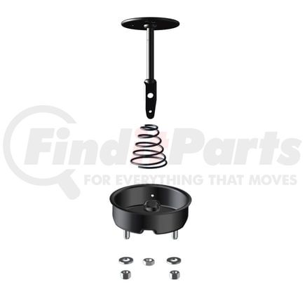 MGM Brakes 9015902 Air Brake Non-Pressure Chamber Air Brake Spring Brake Chamber Service Kit - Type 30T, with Welded Yoke