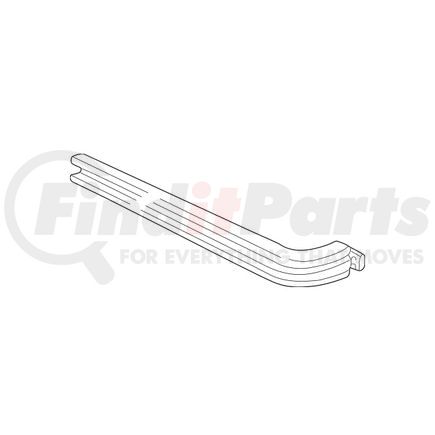 15155603 by GM - Door Center Track Assembly - Rear Side, Marked Print