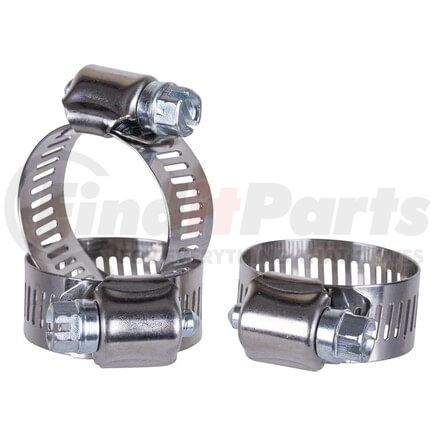 HC12 by PREMIUM GUARD - Hose Clamp - Stainless Steel, 12 SAE, 1/2" Band Hex Head, 1/2" to 1-1/4" Diameter