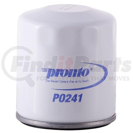 PO241 by PREMIUM GUARD - Engine Oil Filter - Spin-On, Enhanced Cellulose, 3/4-16", 275 PSI