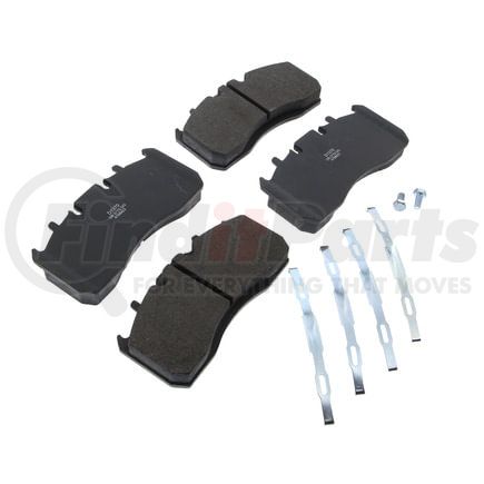 Euclid ED1370S Disc Brake Pad Disc Brake Pad, ADB, 8 1/2 in. Backing Plate Width, Twin Piston, 4 1/4 in. Backing Plate Height