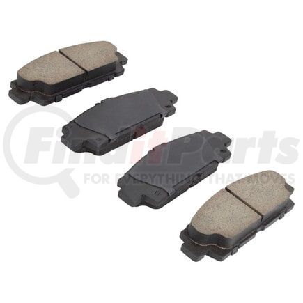 1000-0488M by MPA ELECTRICAL - QB Semi-Metallic Brake Pads