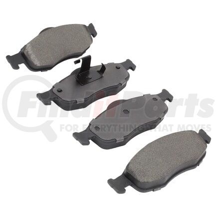 1000-0648M by MPA ELECTRICAL - QB Semi-Metallic Brake Pads