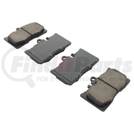 1000-0870M by MPA ELECTRICAL - QB Semi-Metallic Brake Pads