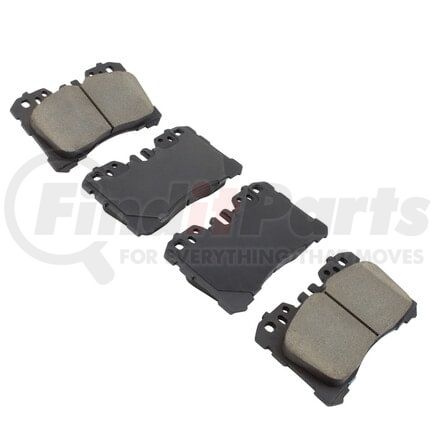 1000-1282M by MPA ELECTRICAL - QB Semi-Metallic Brake Pads