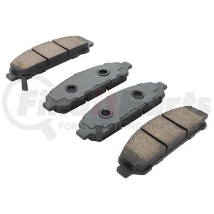 1000-1401M by MPA ELECTRICAL - QB Semi-Metallic Brake Pads