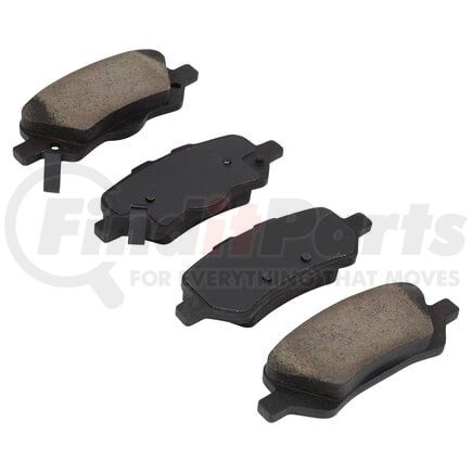 1000-1402M by MPA ELECTRICAL - QB Semi-Metallic Brake Pads