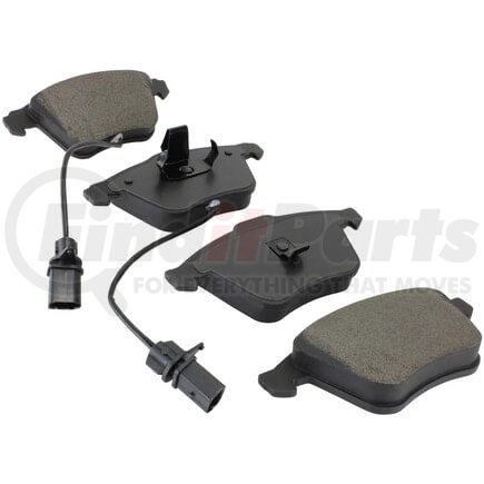 1001-0915M by MPA ELECTRICAL - Quality-Built Premium Semi-Metallic Brake Pads w/ Hardware