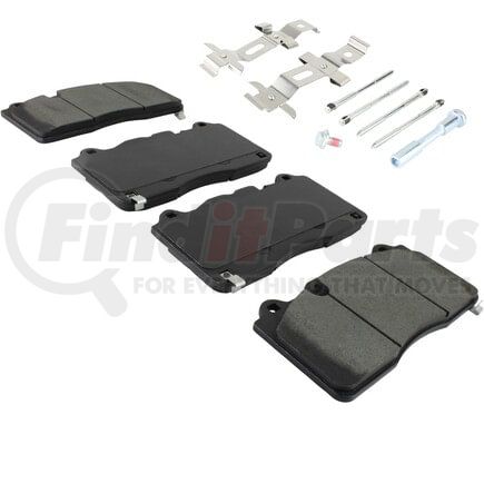 1001-1835M by MPA ELECTRICAL - Quality-Built Premium Semi-Metallic Brake Pads