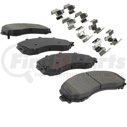 MPA Electrical 1001-2223M Disc Brake Pad Set Front Disc Brake Pad Set for 2019-2025 Ram 2500/3500, 2019-2024 Ram 4000