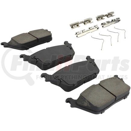 1003-2169C by MPA ELECTRICAL - Quality-Built Black Series Ceramic Brake Pads