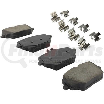 1003-2235C by MPA ELECTRICAL - Quality-Built Black Series Ceramic Brake Pads