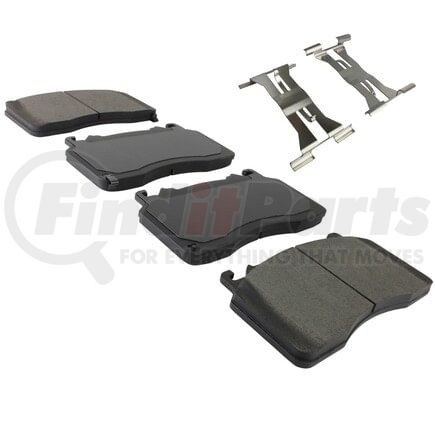 1003-2267M by MPA ELECTRICAL - Quality-Built Black Series Semi-Metallic Brake Pads