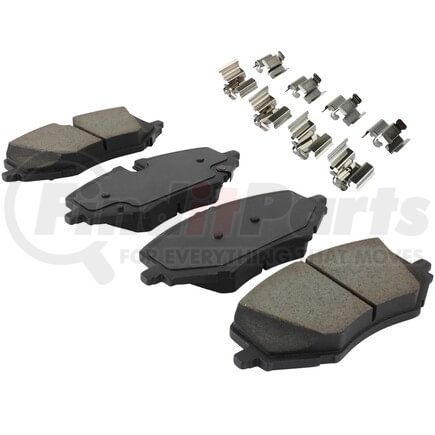 1003-2307C by MPA ELECTRICAL - Quality-Built Black Series Ceramic Brake Pads