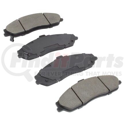 1000-0731M by MPA ELECTRICAL - QB Semi-Metallic Brake Pads