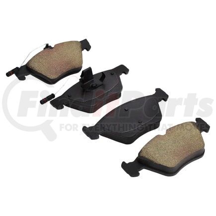 1000-0740C by MPA ELECTRICAL - Quality-Built Disc Brake Pad Set - Ceramic