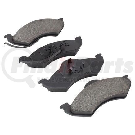 1000-0746M by MPA ELECTRICAL - QB Semi-Metallic Brake Pads