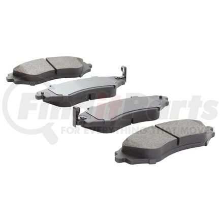 1000-0797C by MPA ELECTRICAL - Quality-Built Disc Brake Pad Set - Ceramic